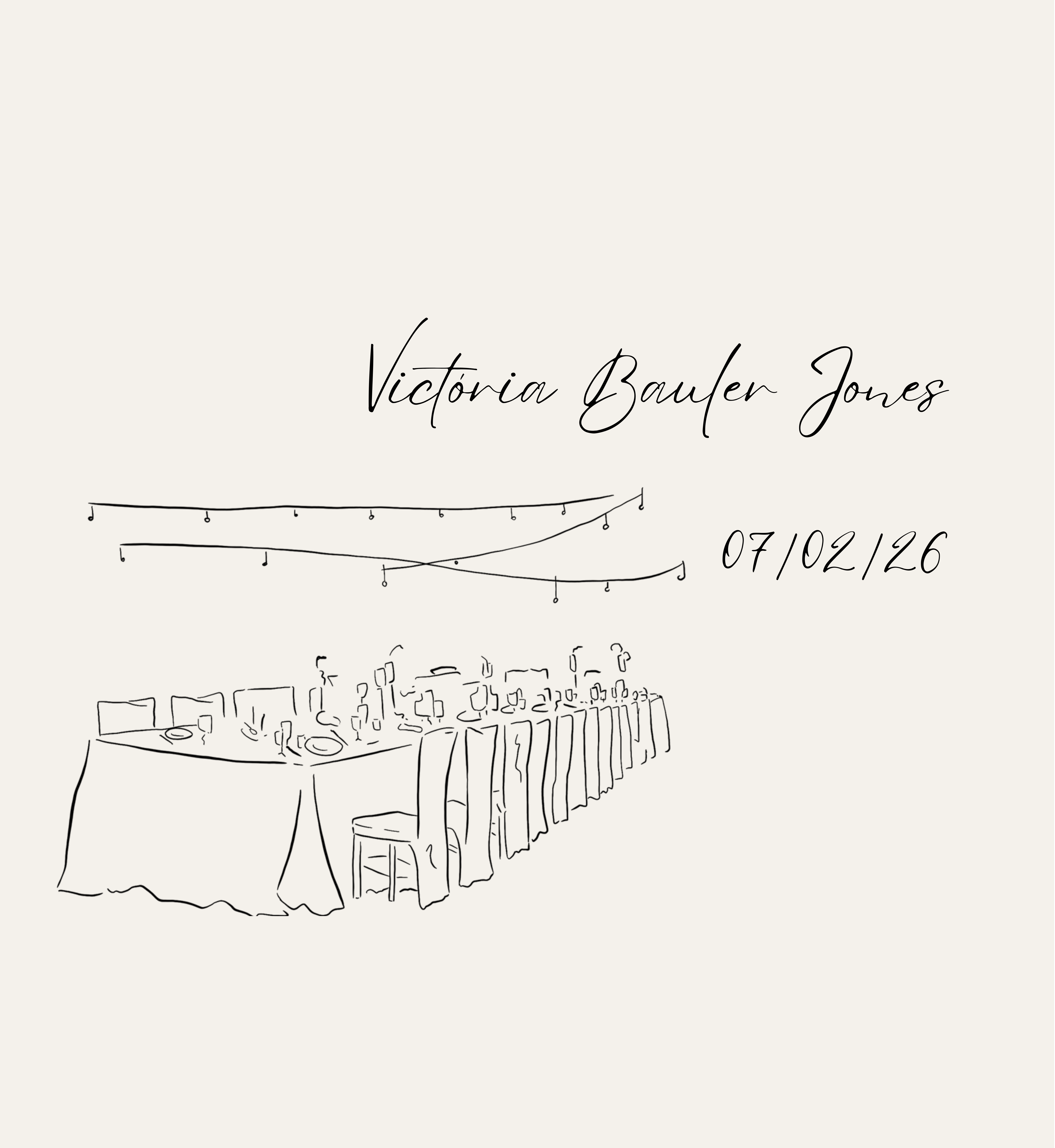 Convite de Formatura - Página 1