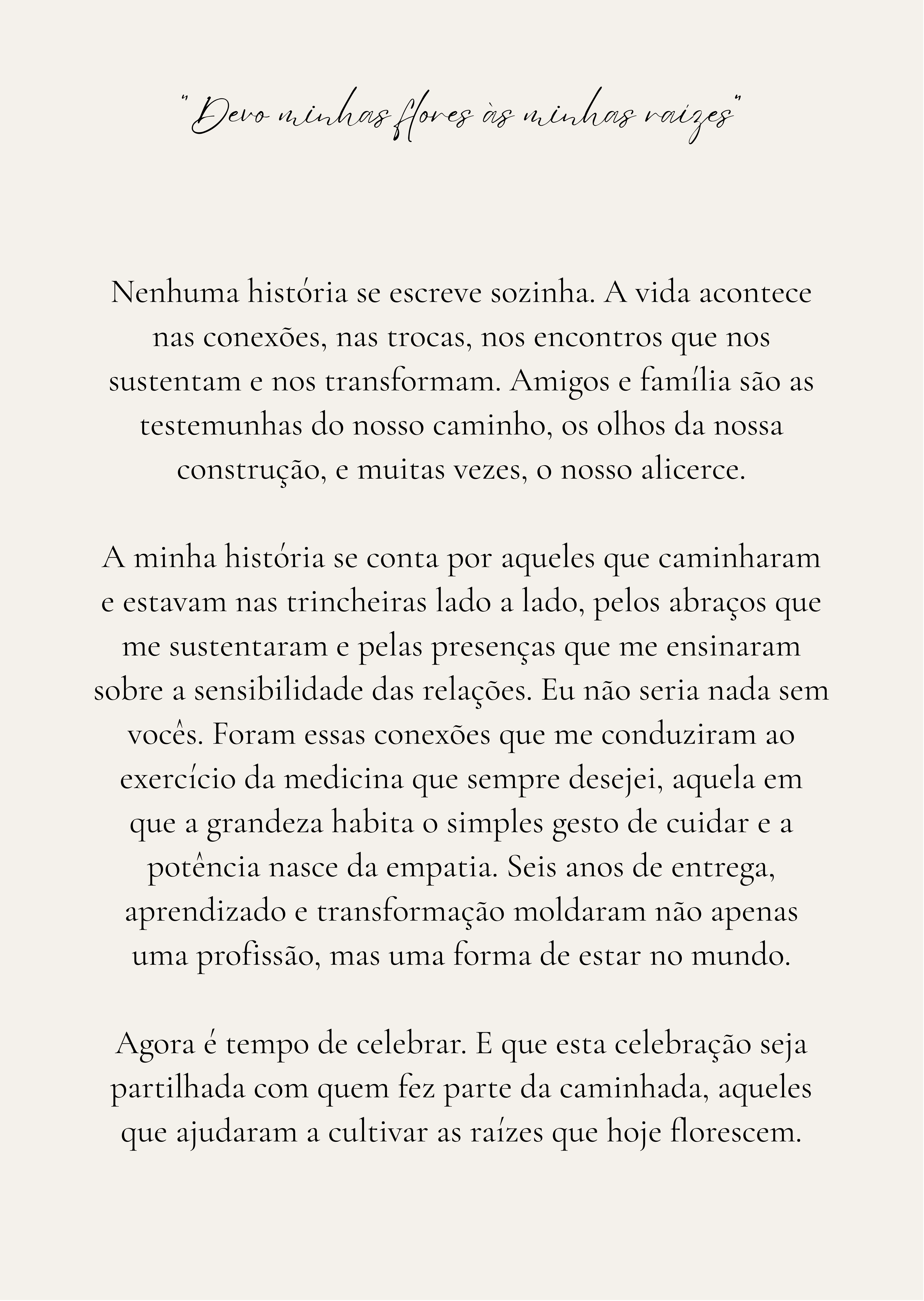 Convite de Formatura - Página 2