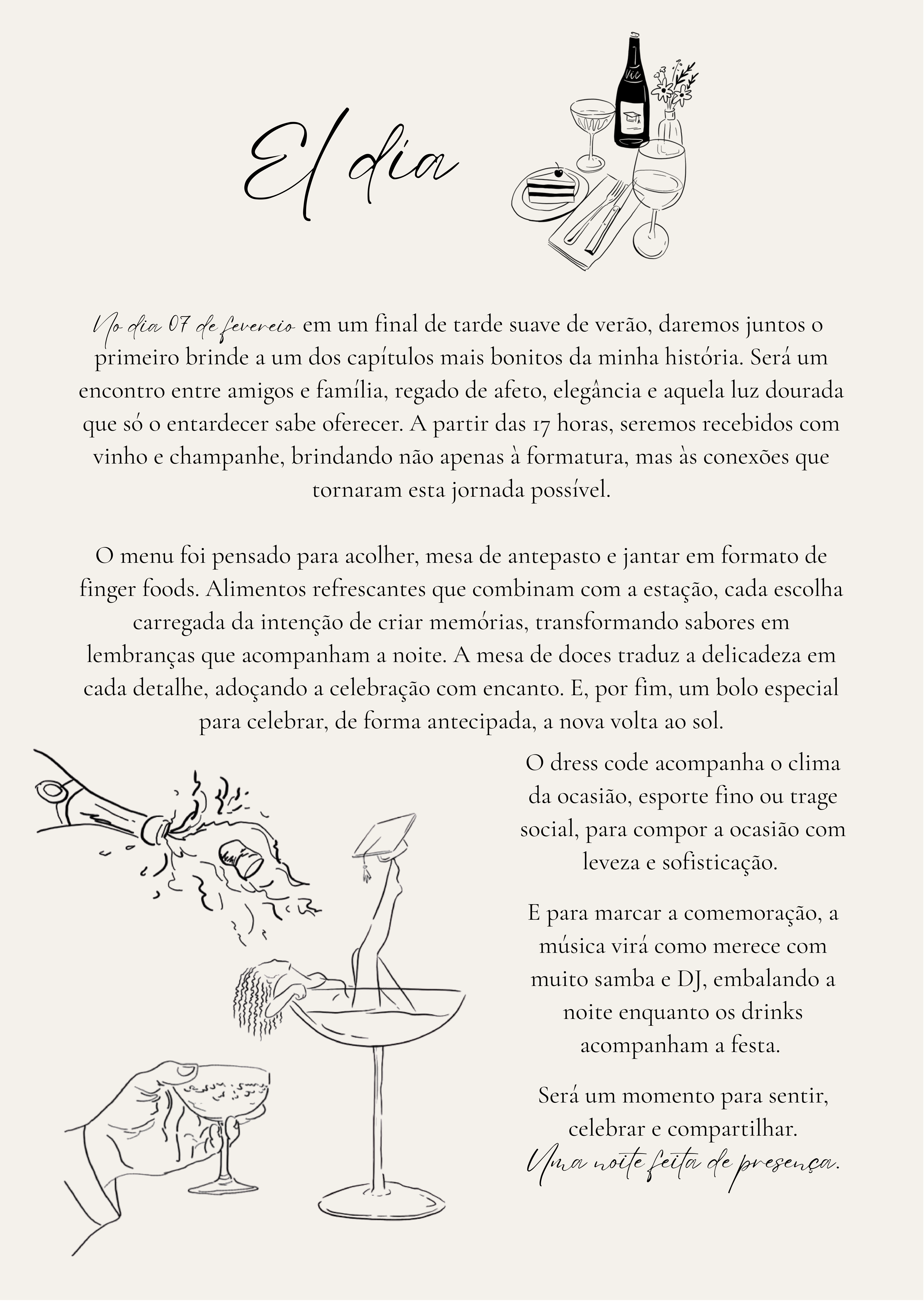 Convite de Formatura - Página 3